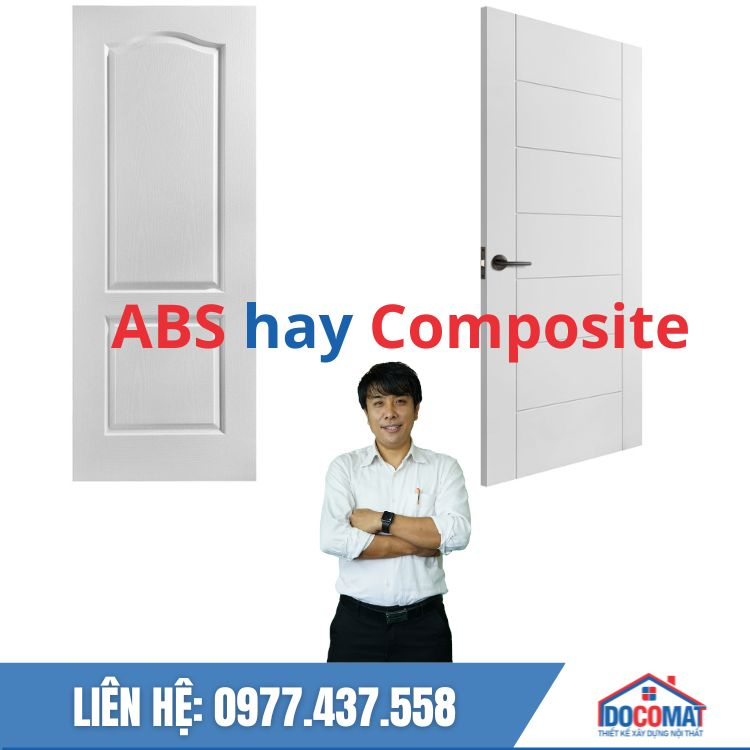 so sánh cửa ABS và cửa nhựa compsotie