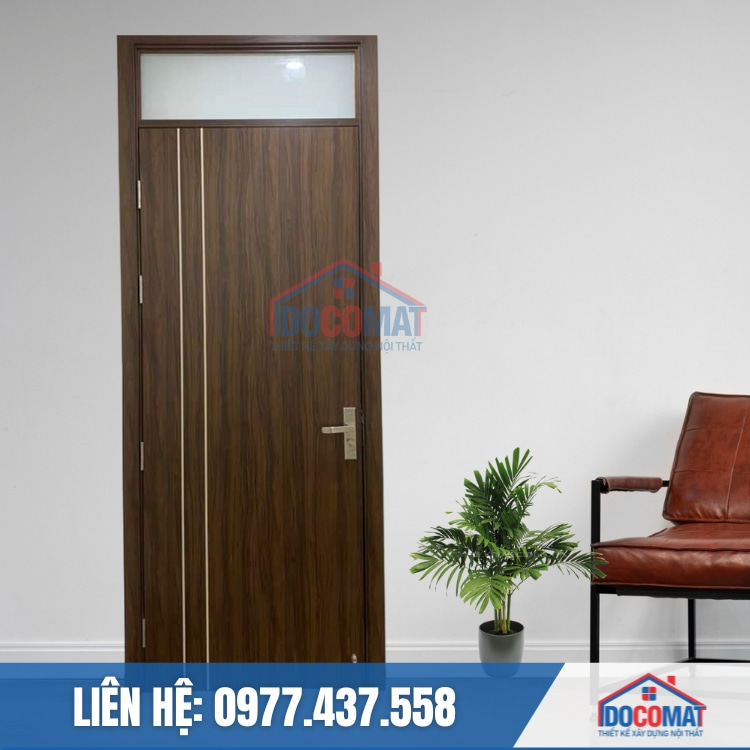 Cửa Nhựa Composite Soi Chỉ DCO114 - Cửa Nghệ An Hà Tĩnh